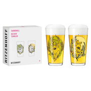 RITZENHOFF COLOR POP MUG SET by TOBIAS TIETCHEN - Royal Stag and Fox special! Quirksy gifts australia