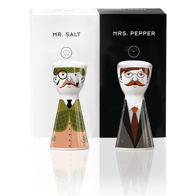 RITZENHOFF MR. SALT & MRS. PEPPER SALT AND PEPPER SET by SANTIAGO SEVILLANO Quirksy gifts australia