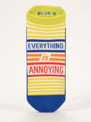 Everything Is Annoying - Sneaker Socks by BlueQ