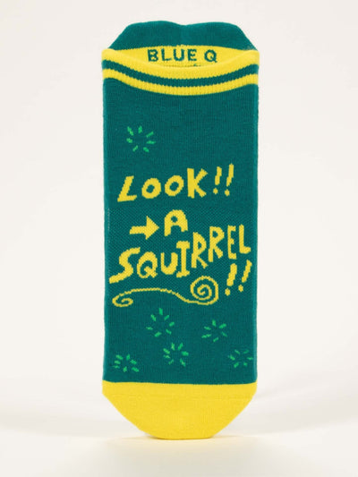 Look, A Squirrel  - Sneaker Socks by BlueQ