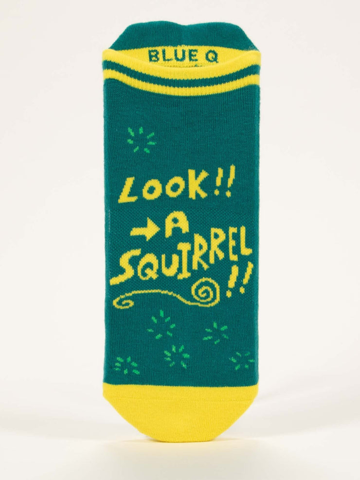 Look, A Squirrel  - Sneaker Socks by BlueQ