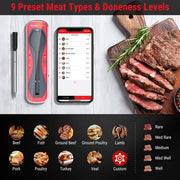 ThermoSpike Wireless Meat Thermometer – Digital BBQ Gadget