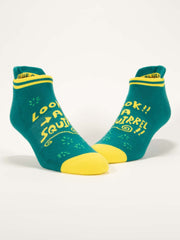 Look, A Squirrel  - Sneaker Socks by BlueQ