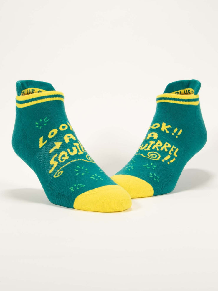 Look, A Squirrel  - Sneaker Socks by BlueQ