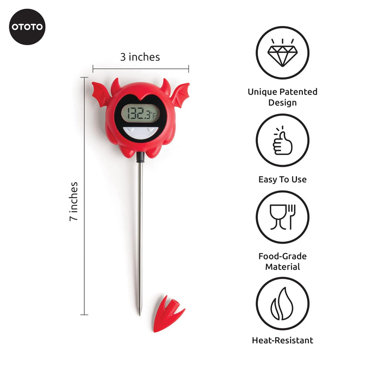 Hell Done Digital Food Thermometer by OTOTO