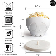 Scary Poppings Microwave Popcorn Popper by OTOTO