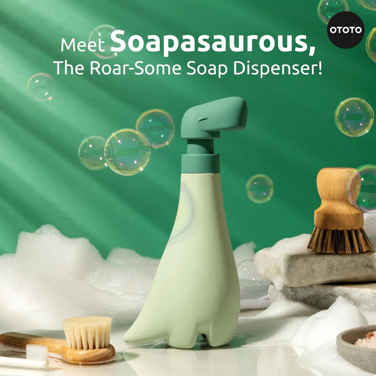 Soapasaurus Dinosaur Soap Dispenser by OTOTO