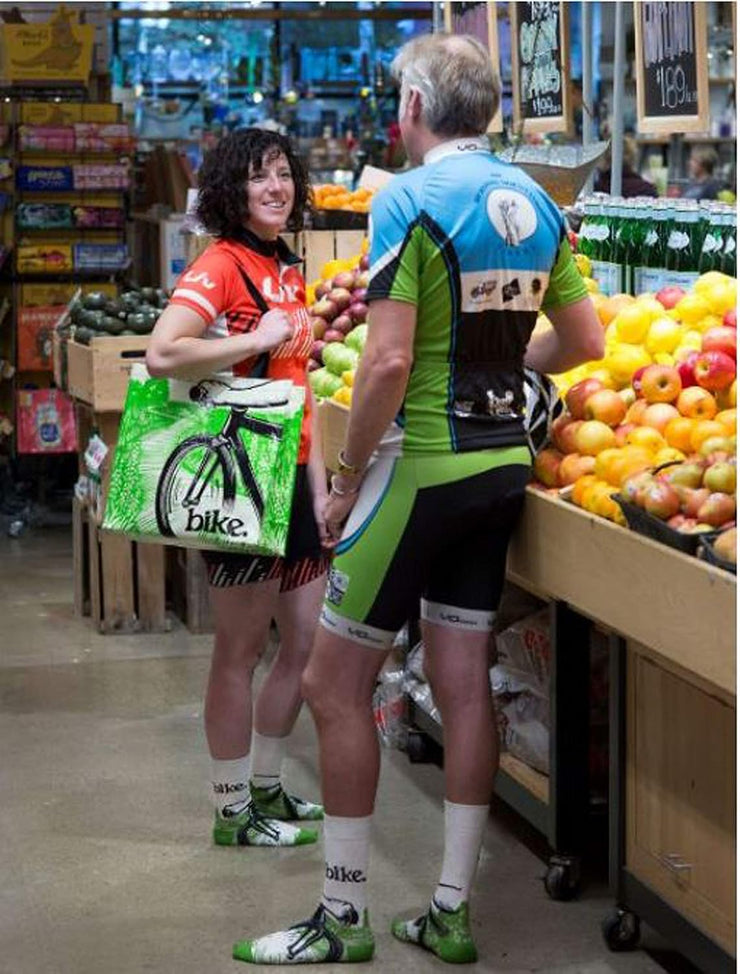 Bike Path - Shopper Bag BlueQ