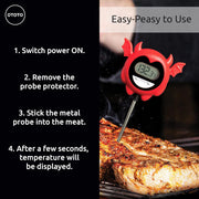 Hell Done Digital Food Thermometer by OTOTO