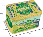 Happy Go Lucky Retro Tin Treasure Box - BlueQ