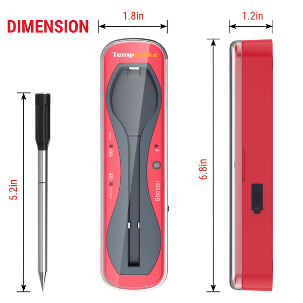 ThermoSpike Wireless Meat Thermometer – Digital BBQ Gadget
