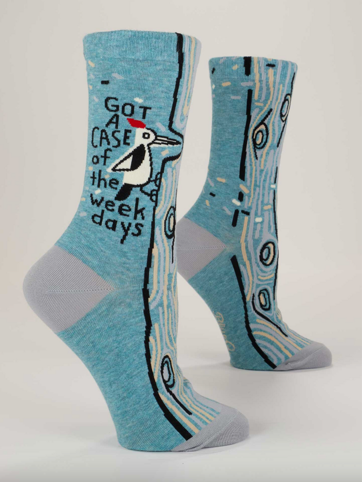 Case Of The Weekdays Crew Socks – Women's BlueQ