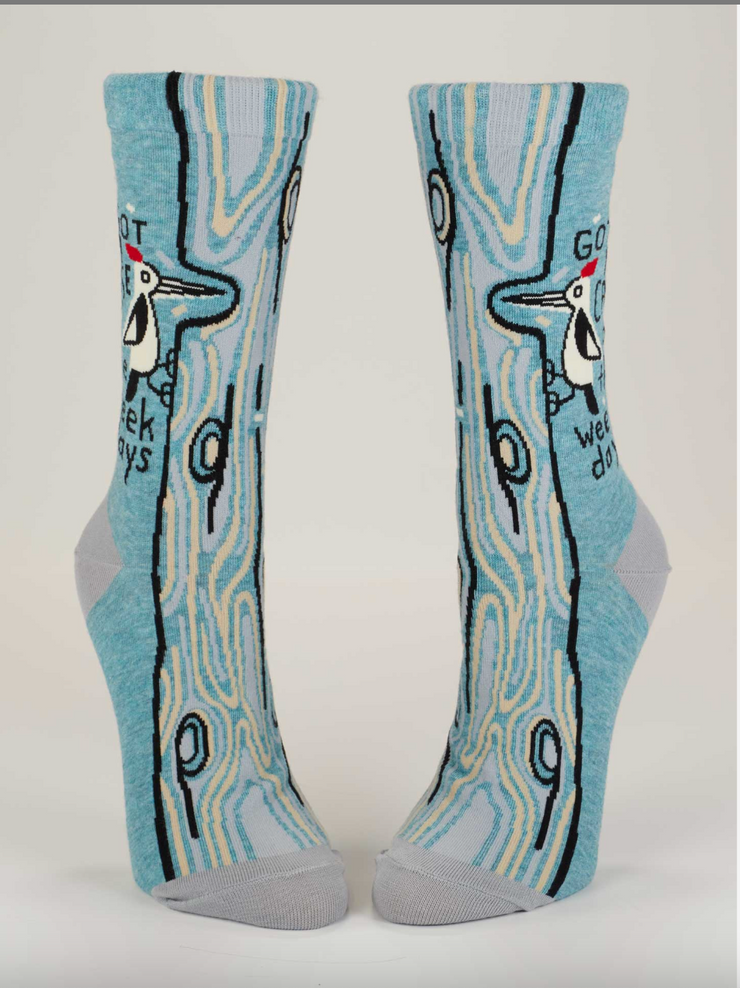 Case Of The Weekdays Crew Socks – Women's BlueQ