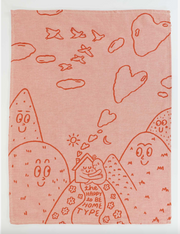Happy To Be Home Dish Towel by BlueQ