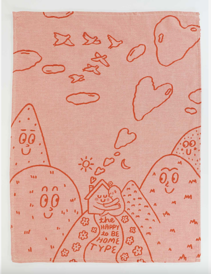 Happy To Be Home Dish Towel by BlueQ