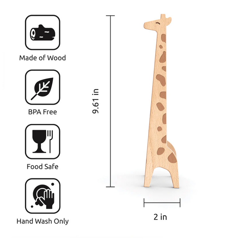 Jerry Giraffe Toast Tongs – Kitchen Tool by OTOTO