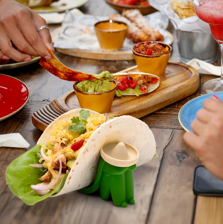 Los Dos Taco Holders – Silicone Stand Set by Monkey Business