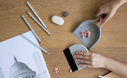 Dust Arch Dust Pan & Brush Set by Peleg Design