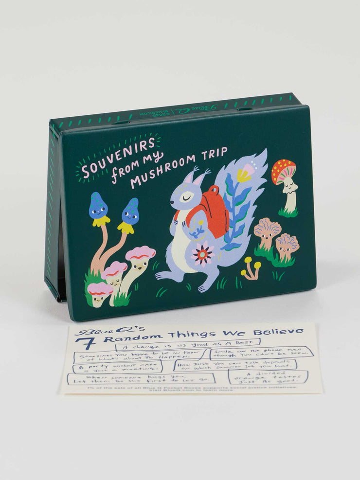 Souvenirs From My Mushroom Trip - Pocket Box Tin – BlueQ