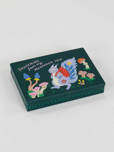 Souvenirs From My Mushroom Trip - Pocket Box Tin – BlueQ