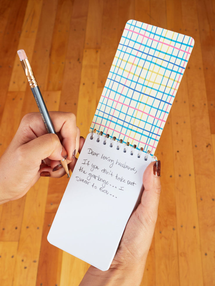 Sweet Little Reminders For My Stupid Husband - Spiral Notebook by Blue Q