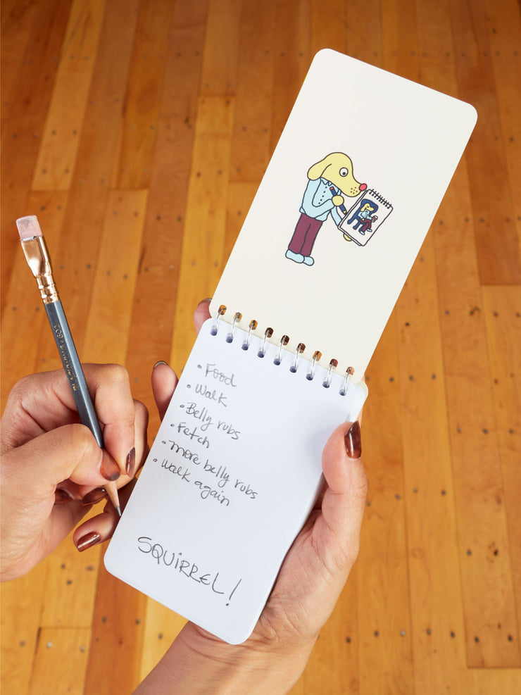 Diary Of A dog - Spiral Notebook by Blue Q