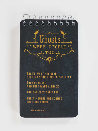Ghosts Were People Too - Spiral Notebook by Blue Q