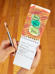 The Art Of Procrastination - Spiral Notebook by Blue Q