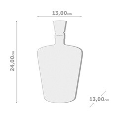 Poison Liquor Bottle Glass Decanter – Balvi