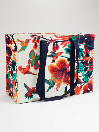 Hummingbird - Shoulder Tote - BlueQ