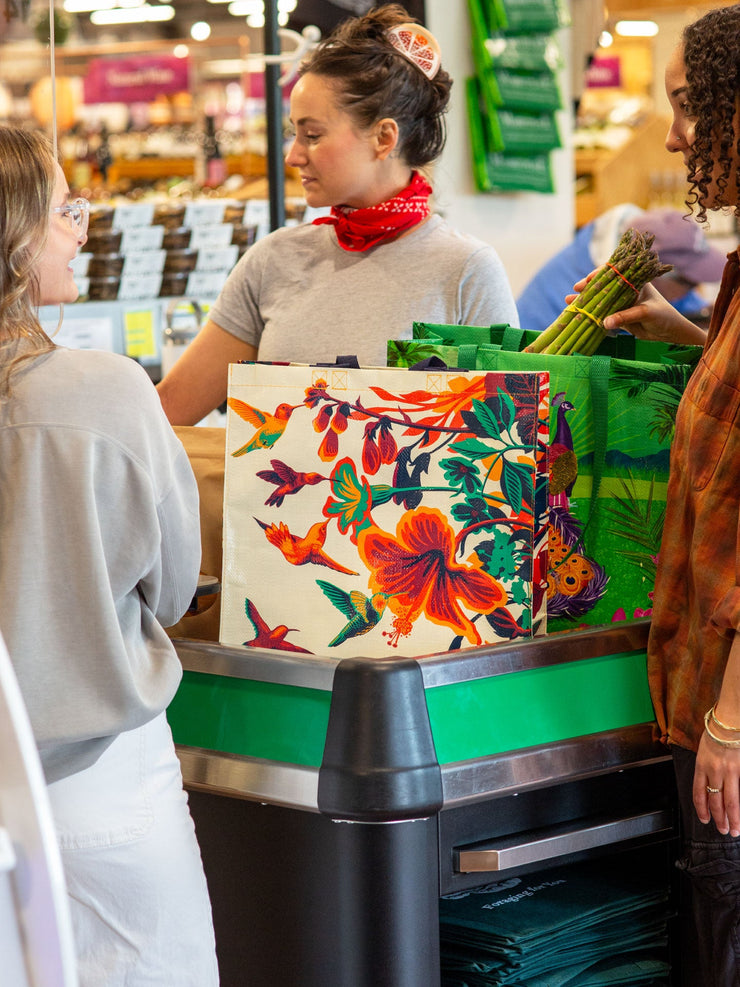 Humming Bird - Shopper Bag BlueQ