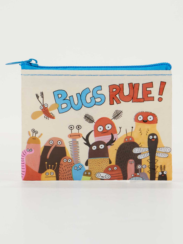 Bugs Rule - Coin Purse BlueQ
