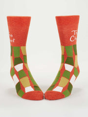The Chef Men's Crew Socks BlueQ