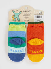 One Tough Customer/ Reflecting On My Behavior - Baby Socks Set BlueQ