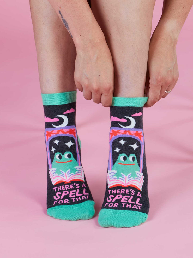 There's A Spell For That Women's Ankle Socks by BlueQ