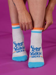 Dog Walking Women's Ankle Socks – BlueQ