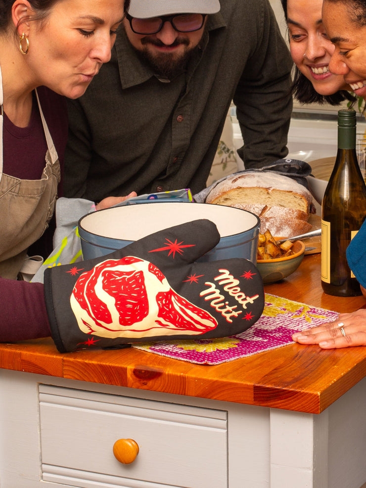 Meat Mitt Oven Mitt by BlueQ