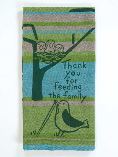 Thank You For Feeding - Dish Towel – BlueQ