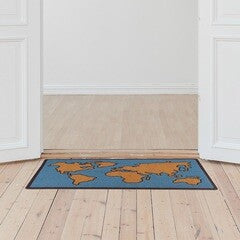 World Map Door Mat – Fun Home Rug by Balvi