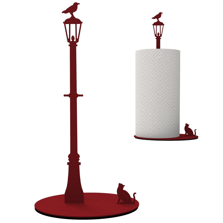 Artori Design Cat vs. Crow - Paper towel Stand Quirksy gifts australia