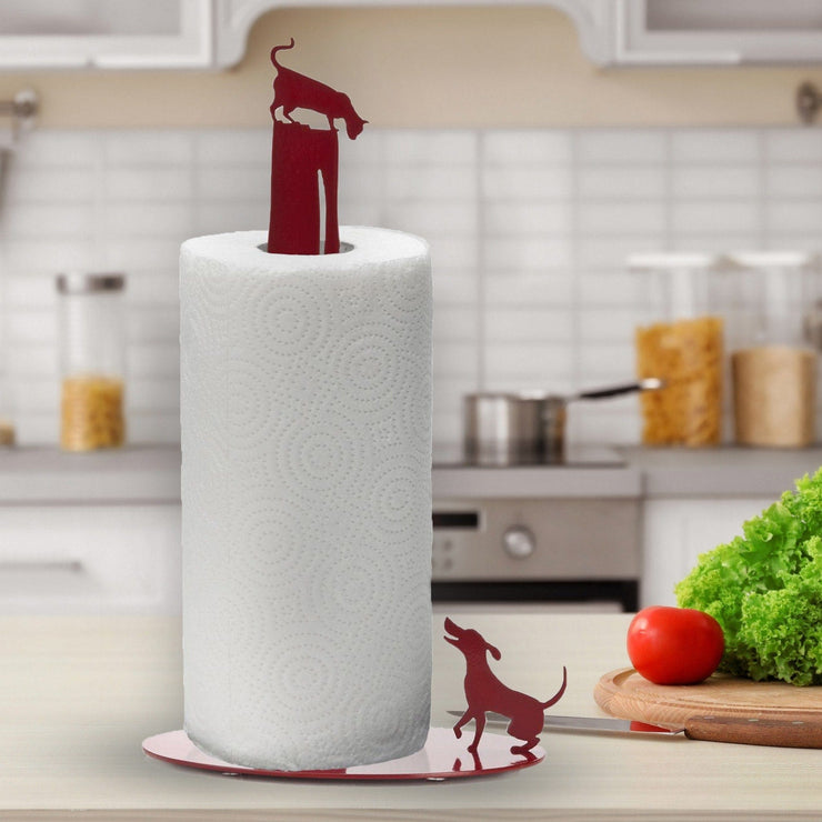 Artori Design Dog vs. Cat - Paper towel Stand Quirksy gifts australia
