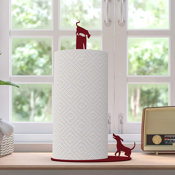Artori Design Dog vs. Cat - Paper towel Stand Quirksy gifts australia