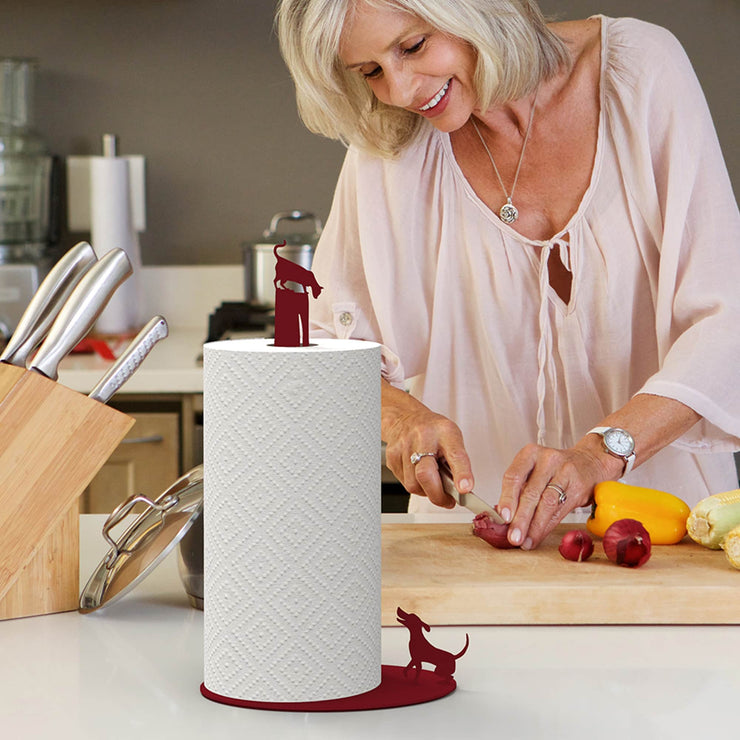 Artori Design Dog vs. Cat - Paper towel Stand Quirksy gifts australia