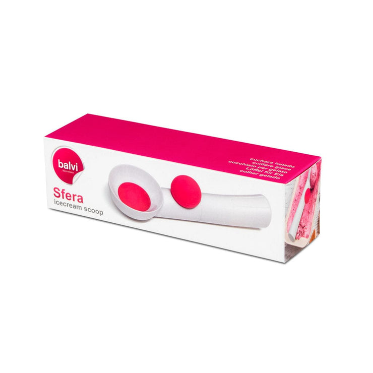 Balvi Icecream Scoop Sfera White Plastic Quirksy gifts australia