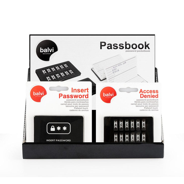 Balvi Password Pocketbook Passbook Quirksy gifts australia