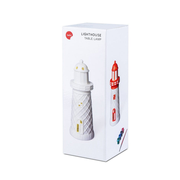 Balvi Table Lamp Lighthouse With Light Quirksy gifts australia