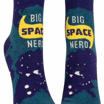 Blue Q Ankle Socks - Big Space Nerd Quirksy gifts australia