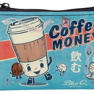 Blue Q Coin Purse - Coffee Money Quirksy gifts australia