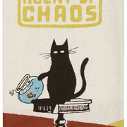 Blue Q Dish Towel - Agent Of Chaos Quirksy gifts australia