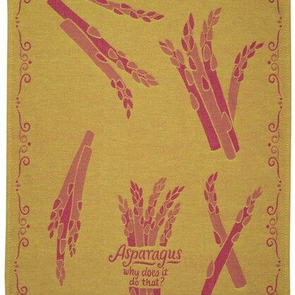 Blue Q Dish Towel - Asparagus Quirksy gifts australia